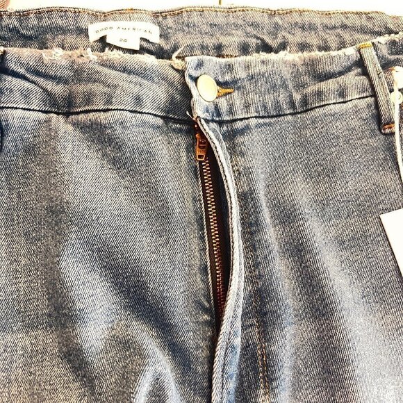 Good American Plus Women's Wide Leg Jeans NWT Size 24 - Picture 5 of 8